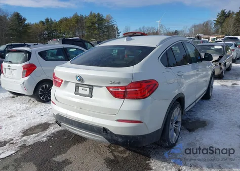 2017 BMW X4 xDrive28I из США, поврежденный, VIN 5UXXW3C53H0T78829